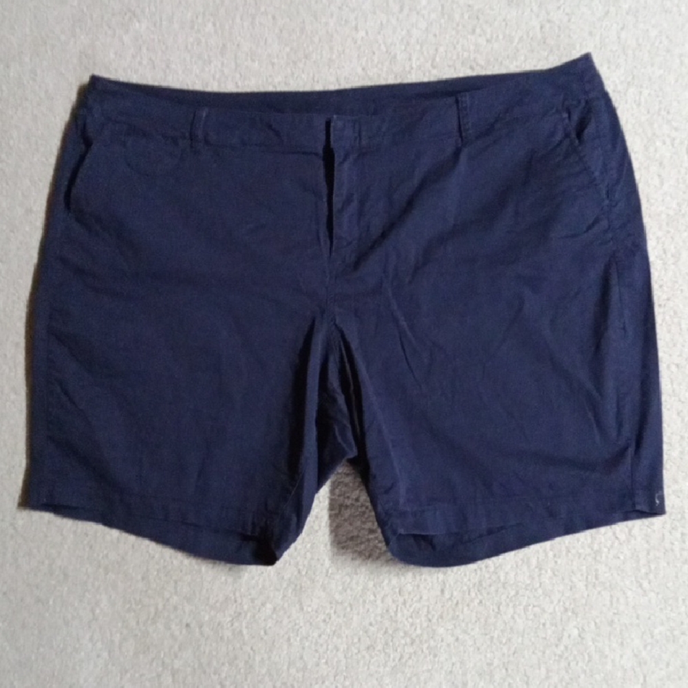 Lane Bryant Dark Blue Women's Shorts